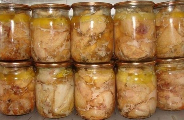 ДОМАШНЯЯ ТУШЕНКА ИЗ КУРИЦЫ