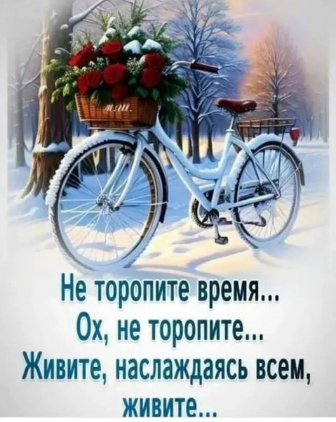 Не торопите время...