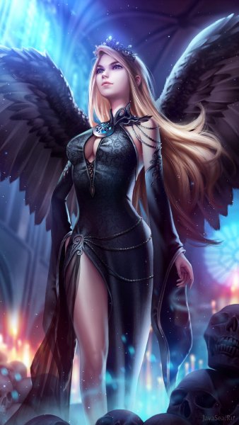 chernyy-angel-v-cerkvi