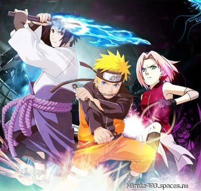 Saske Naruto i Sakura spaces.r-space