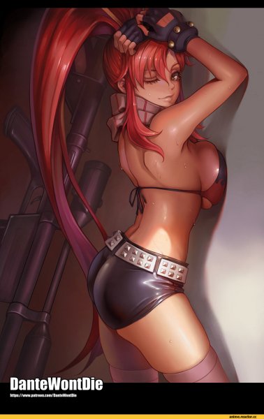 Anime-Anime-Art-Tengen-Toppa-Gurren-Lagann-Yoko-Littner-43600