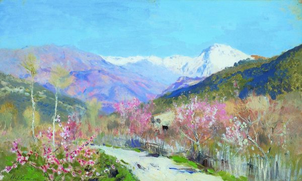 Исаак Левитан -Весна в Италии