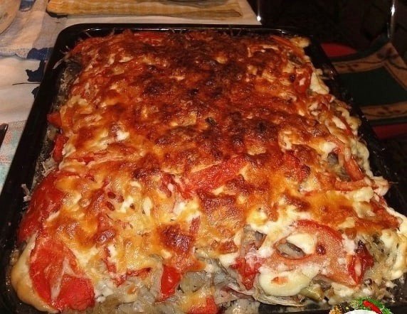 Мясо под шубой