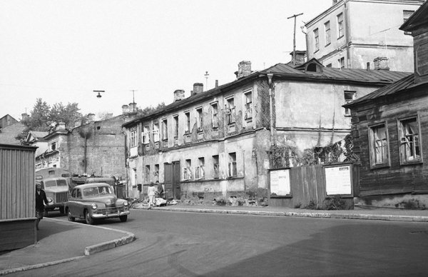 Арбатский пер. и Большая Молчановка, 1956г.