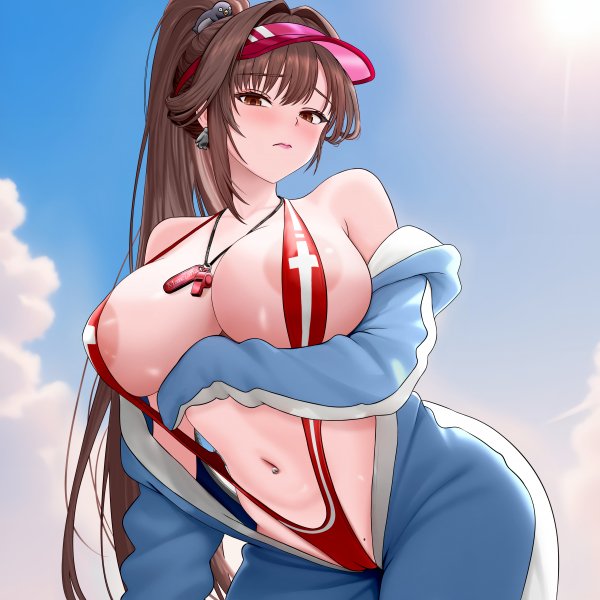 Marciana goddess of victory nikke drawn by bertstuden
