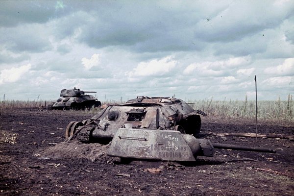 T34 knoked Belgorod 1943