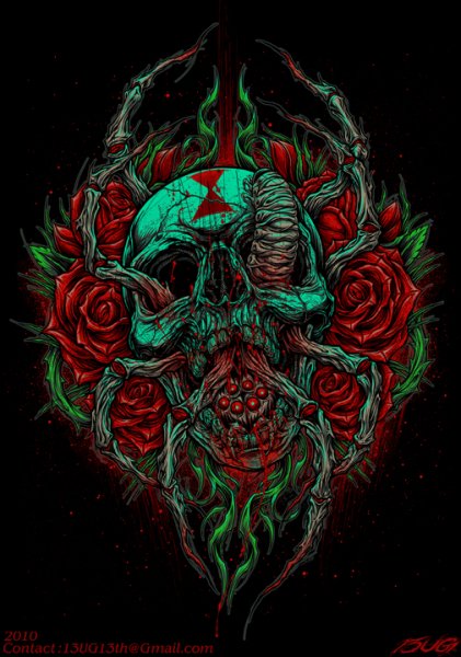 sweet toxic for chelsea grin by 13ug 13t