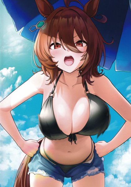 Agnes tachyon umamusume drawn by herohero higashi no do