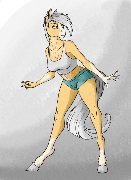 anthro horse by akweer dcx1pvb