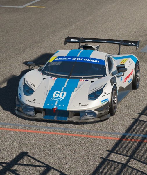 Суперкар Rossa LM GT на DUBAI 24h (2026)