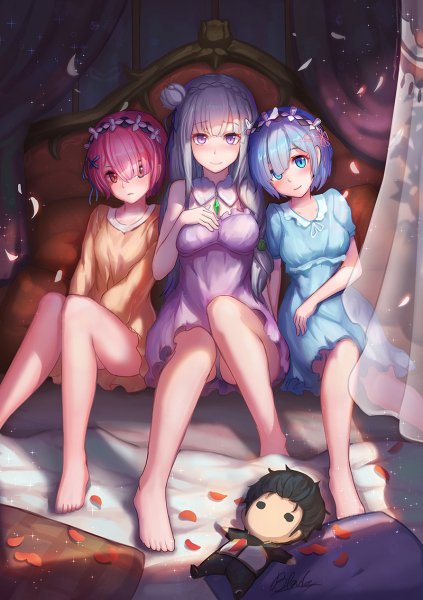 qblade-Anime-emilia-(re-zero)-Re-Zero-Kara-Haj