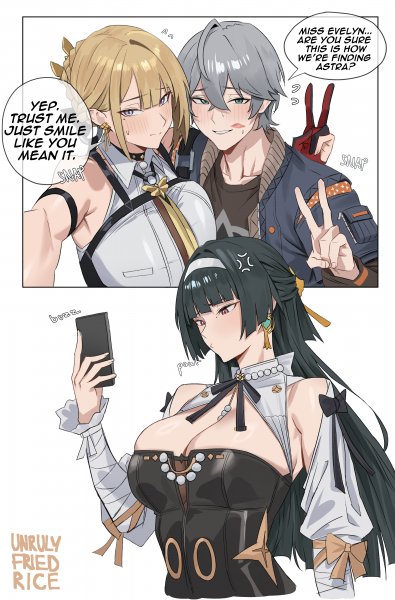 Wise evelyn chevalier and astra yao zenless zone zero dr5a4