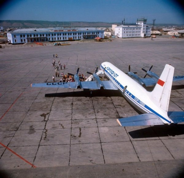 Ил-18 аэропорт Якутск