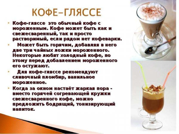 Кофе - гляссе