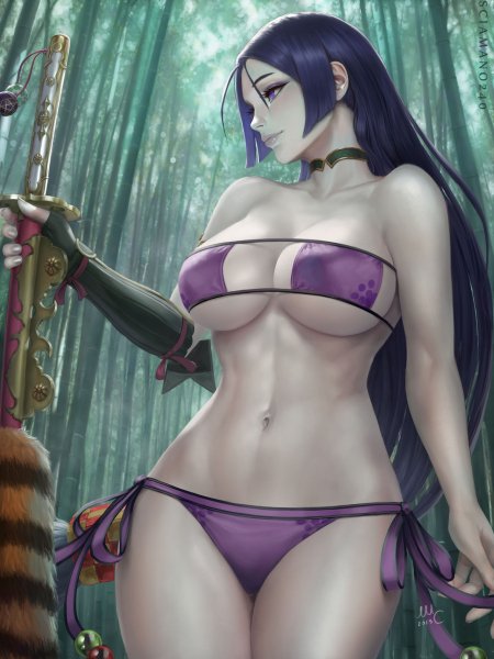 minamoto no raikou and minamoto no raikou fate grand order