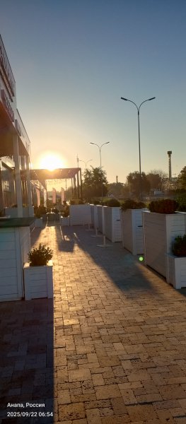 Анапа. Восход солнца
