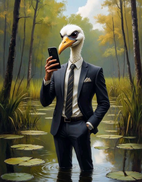 Bisiness Bird