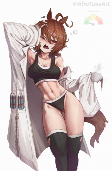Agnes tachyon umamusume drawn by afrotunaart e6385c