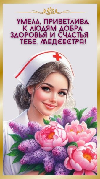 12 мая С днём медсестры