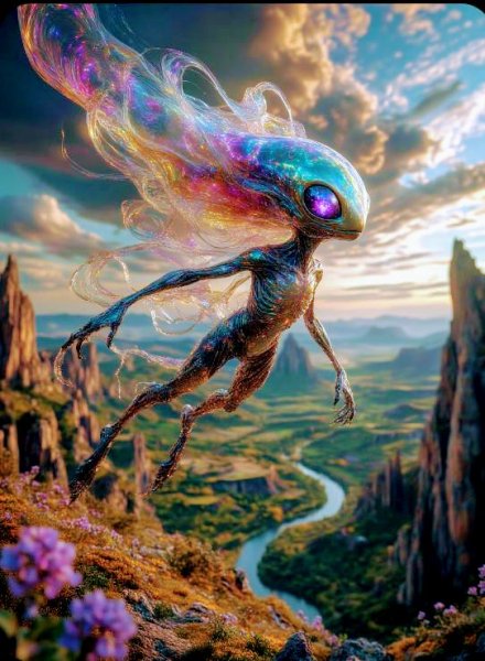 Flying Alien
