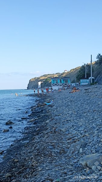 Анапа. Пляж Тургеневский спуск