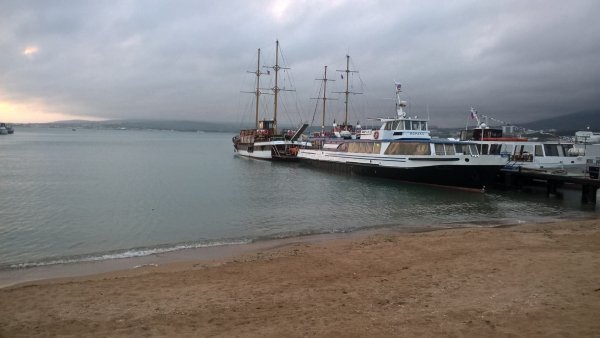море корабли